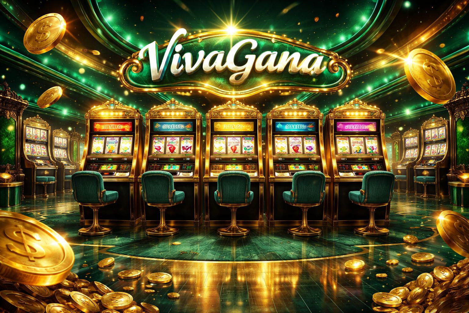 Interfaz de tragamonedas VivaGana para jugadores en México